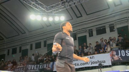 Loads of pressure with every fight - Joshua