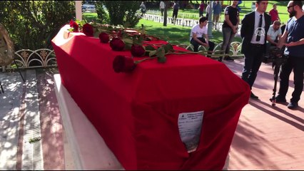 Azerbaycanlı işadamı Etimat İsmailov son yolculuğuna uğurlandı - İSTANBUL