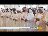 حاكم عجمان يؤدي صلاة عيد الفطر بجامع الشيخ راشد بن حميد