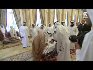 حاكم الشارقة يواصل استقبال المهنئين بعيد الفطر السعيد