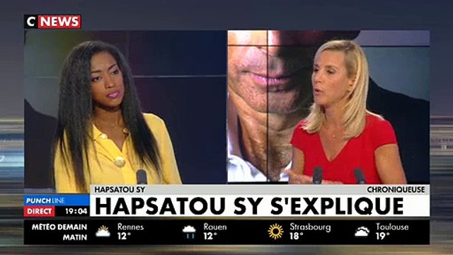 Hapsatou Sy: Je demande que Eric Zemmour ne soit plus invité sur les plateaux télé tant qu'il ne s'est pas excusé(..) Je ne suis pas virée de C8.