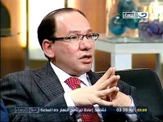 النهار- اخر النهار مع حسين عبد الغني ج٥ ١-١-٢٠١٢