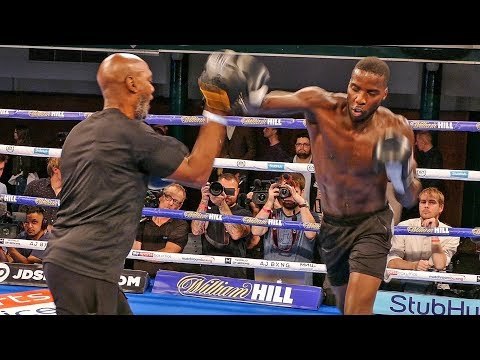 Lawrence Okolie SHOWS THE SAUCE | Joshua vs Povetkin workout