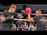 RUSSIAN THREAT Alexander Povetkin | FULL PUBLIC WORKOUT vs. Anthony Joshua