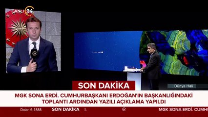 MGK toplantısı sona erdi