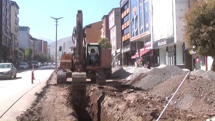 Muş'ta Altyapı Çalışmaları Devam Ediyor