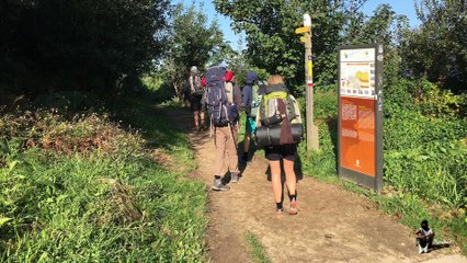 Étape 45 : Pasaia – Donostia-San Sebastian / Saint-Jacques-de-Compostelle Camino del Norte 20/09/2017.