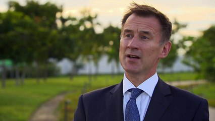 Jeremy Hunt: The world will ensure there is accountability