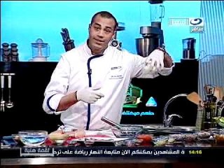 حلقه لقمه هنيه (فراخ تندوري ,سلطه حمص بالذبادي,) ج1