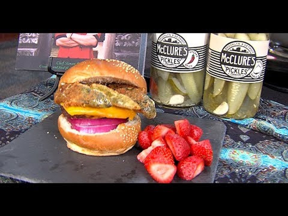 A Fried Pickle Burger is the Best Thing You've...