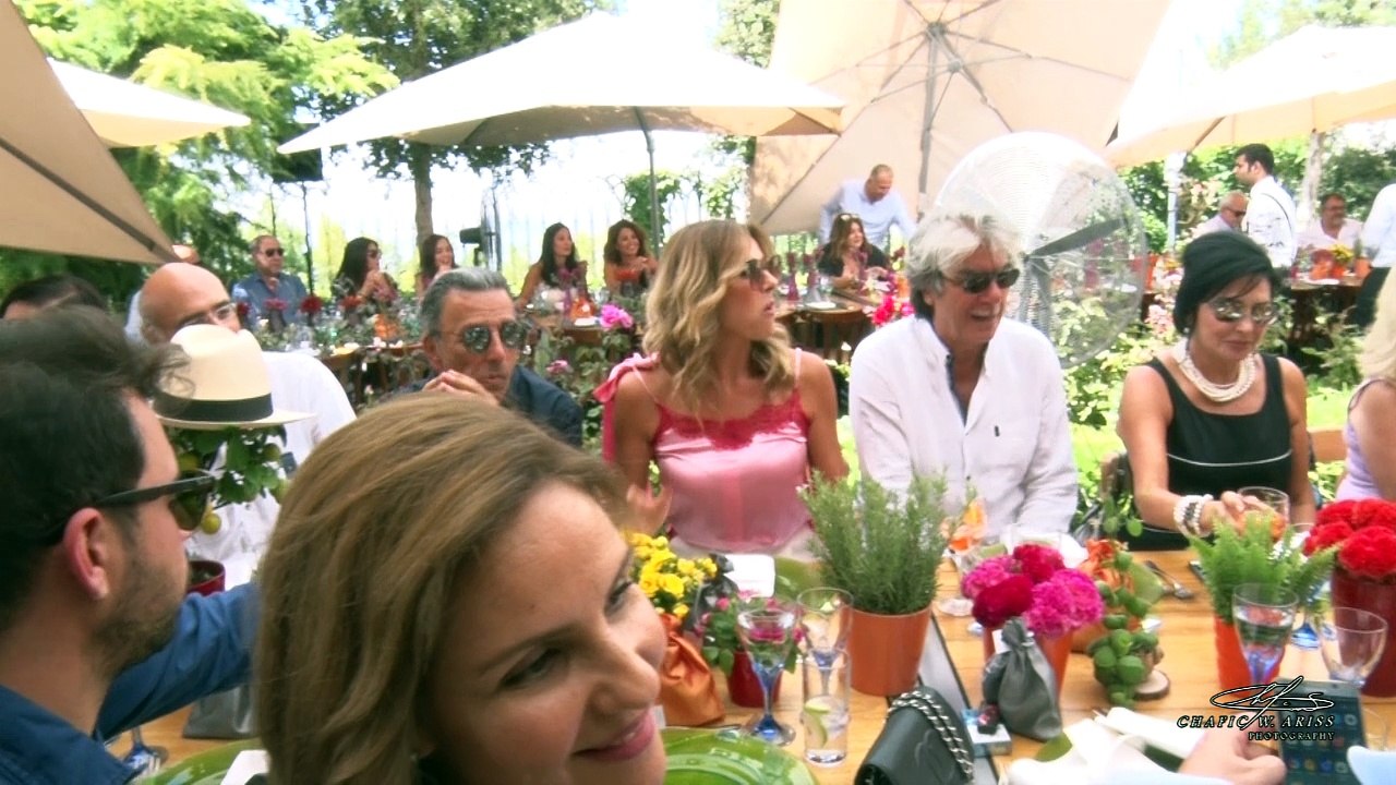 CHAFIC W. ARISS Photography Presents : FOUAD & MAY MAKHZOUMI LUNCH 02-09-2018