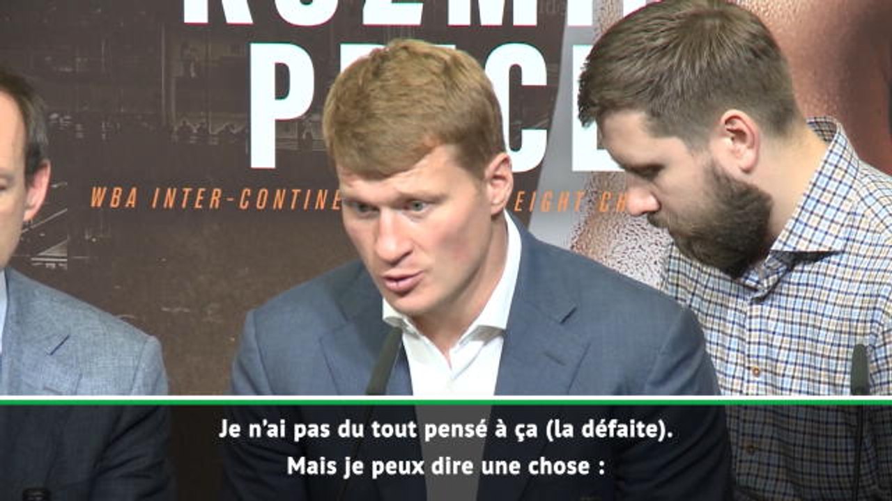 Boxe - Povetkin : "Je suis aussi fort que Joshua"