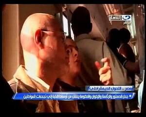 ‫جدل الدستور والرئاسة والإخوان والحكومة‬‎