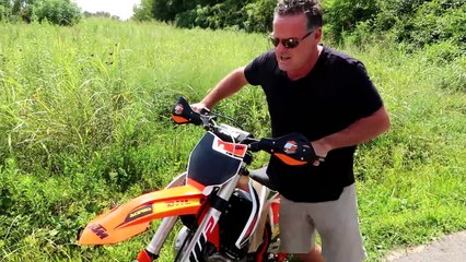 First ride on STOLEN DIRT BIKE!
