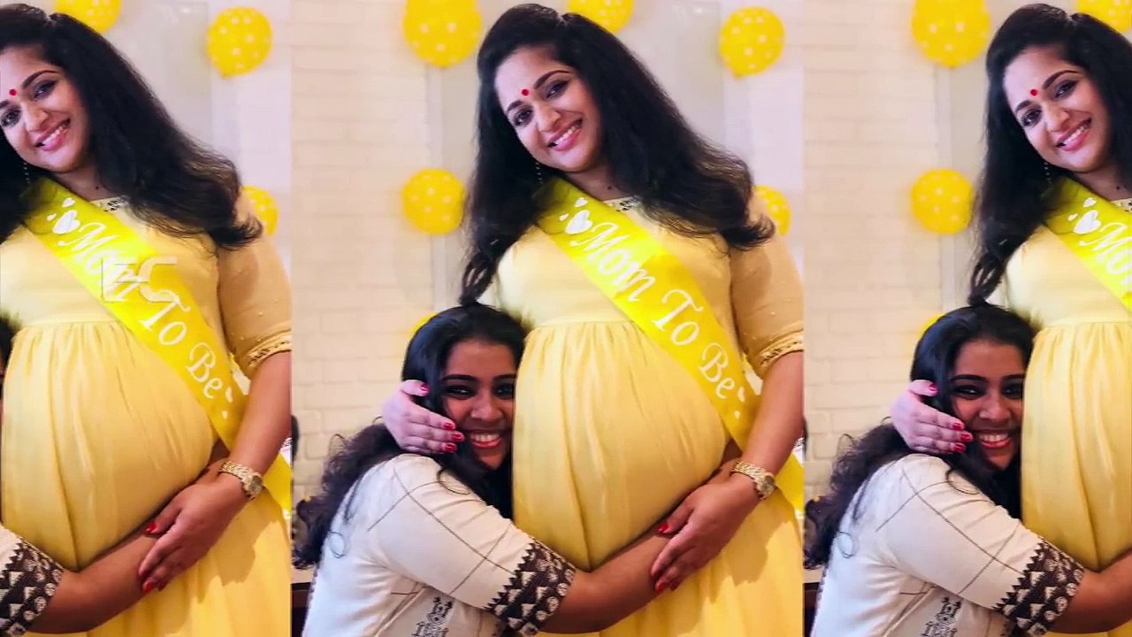 കാവ്യയുടെ നിറവയറിൽ കെട്ടിപിടിച്ചു  നിൽക്കുന്നതാര് ? Kavya madhavan pregnant pics