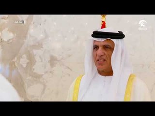 حاكم رأس الخيمة يستقبل السفير اليمني و قناصل الدول المهنئين بعيد الأضحى
