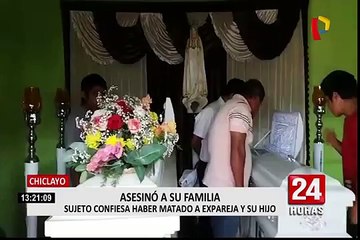 Hombre asesina a su pareja y a su hijo de 6 años en Chiclayo