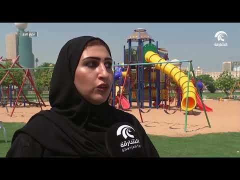 بلدية الشارقة تبذل جهودآ كبيرة في نشر المساحات الخضراء
