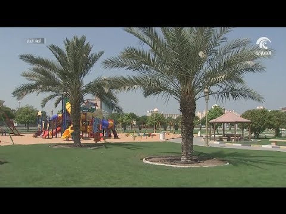 أشغال الشارقة تنجز ممشى مطاطيآ و مبنى للخدمات على شاطىء الحمرية