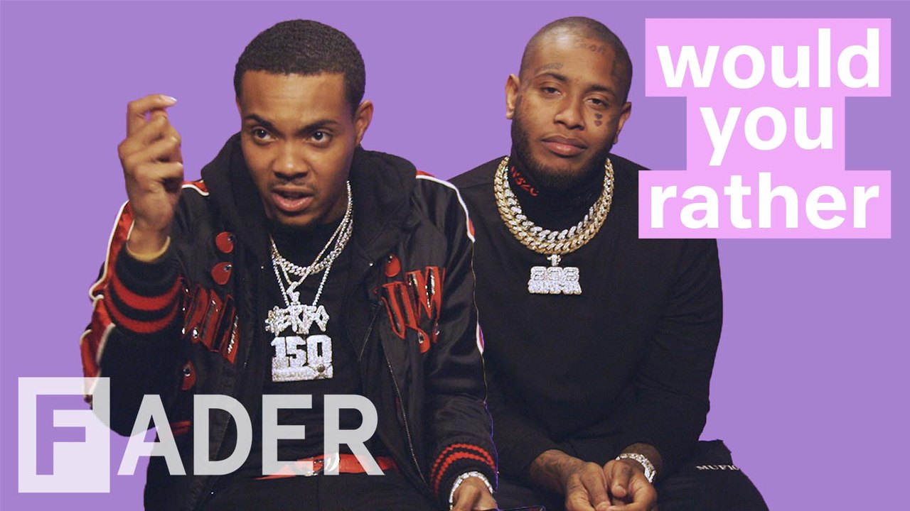 G Herbo and Southside discuss smoking mids, boxing Trump, and more | "Would You Rather" Episode 1