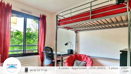 A vendre - Appartement - LYON (69003) - 5 pièces - 129m²