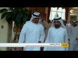 محمد بن راشد يلتقي محمد بن زايد في أبوظبي ، و يتباحثان القضايا التي تهم الوطن و المواطنين