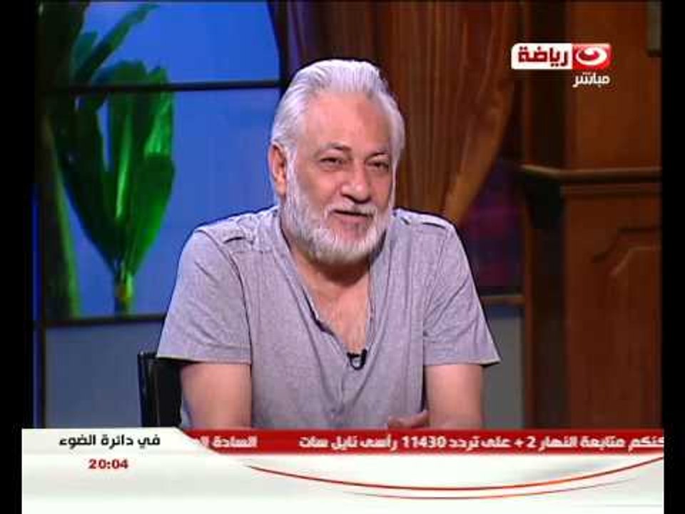 لقاء الفنان سامح الصريطي مع ابراهيم حجازي في برنامج في دائرة الضوء