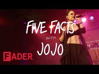 JoJo - 5 FACTS (interview at vitaminwater #uncapped)