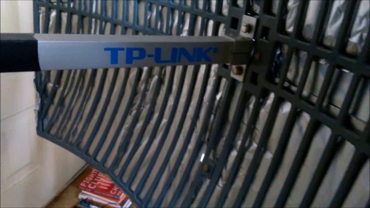 Shared Long Range Internet Connection With The Alfa AWUS036NHA & TP-Link 24dBi Antenna