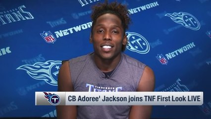 Adoree' reacts to first INT: I can't believe Deshaun threw it