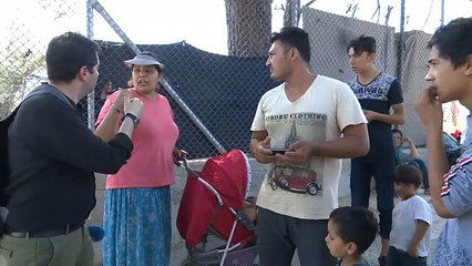 Grecia: la vita delle famiglie nel campo di Moria a Lesbo