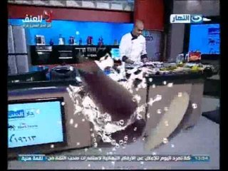 لقمة هنية - كيفية عمل السمك البوري