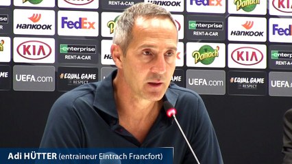 Hütter : "Le huis clos nous a aidé"