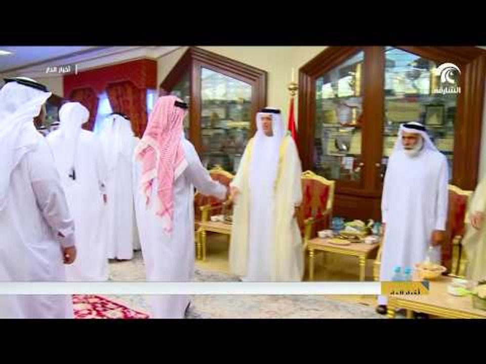 حاكم رأس الخيمة يستقبل المهنئين بعيد الأضحى المبارك