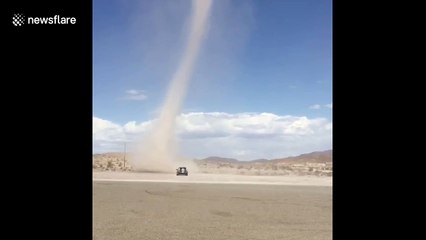 Short clip of magnificent twister in Urah