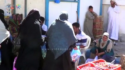 إقبال كبير من أهالى مطروح على مبادرة مديرية الأمن لبيع الخضروات بسعر مخفض