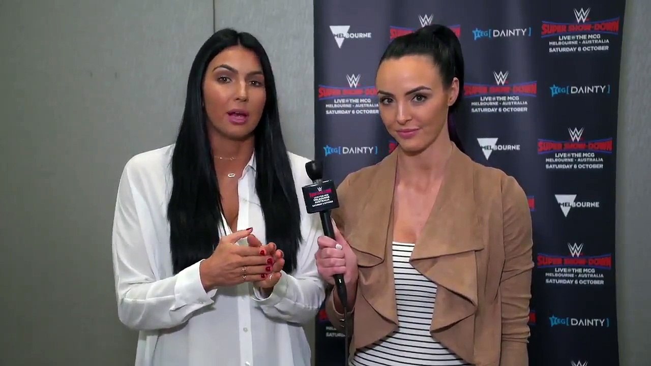 IIconics (Billie Kay and Peyton Royce) Q&A -What they think of WWE bringing Super Show-Down to Australia!