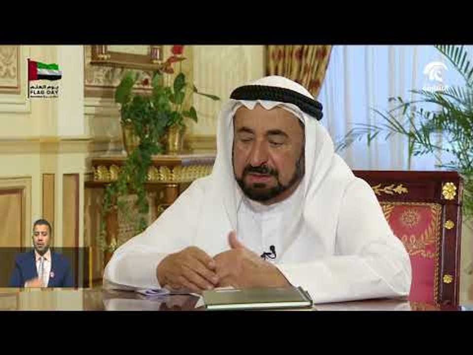 حاكم الشارقة يتحدث عن إصدارة الجديد .. " مساجلا...