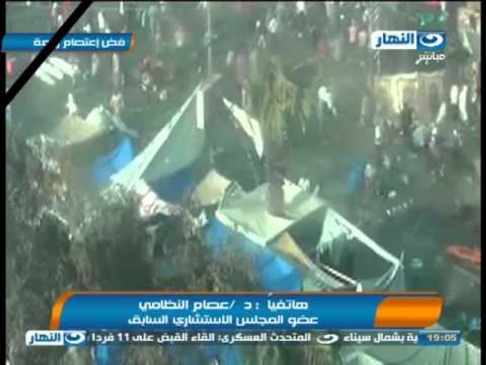 د.عصام النظامي : كان هناك من يلفقون التهم الى الشرطة اثناء فض اعتصام رابعة