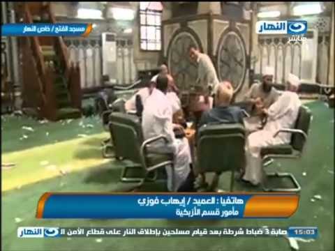 العميد /ايهاب فوزي مأمور قسم الازبكية : يوجد بقسم الازبكية كاميرات على اعلى درجة وقامت بتصوير كل شيء