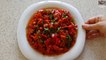 Közlenmiş Kırmızı Biber Salatası - Ev Yemekleri Tarifleri