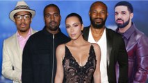 Kanye West Warns 3 Celebs to Stop Talking About Wife Kim K.