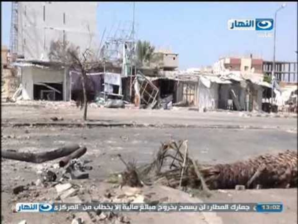 اخبار النهار - جماعة انصار بيت المقدس تتبنى عملية الهجوم على مبنى المخابرات