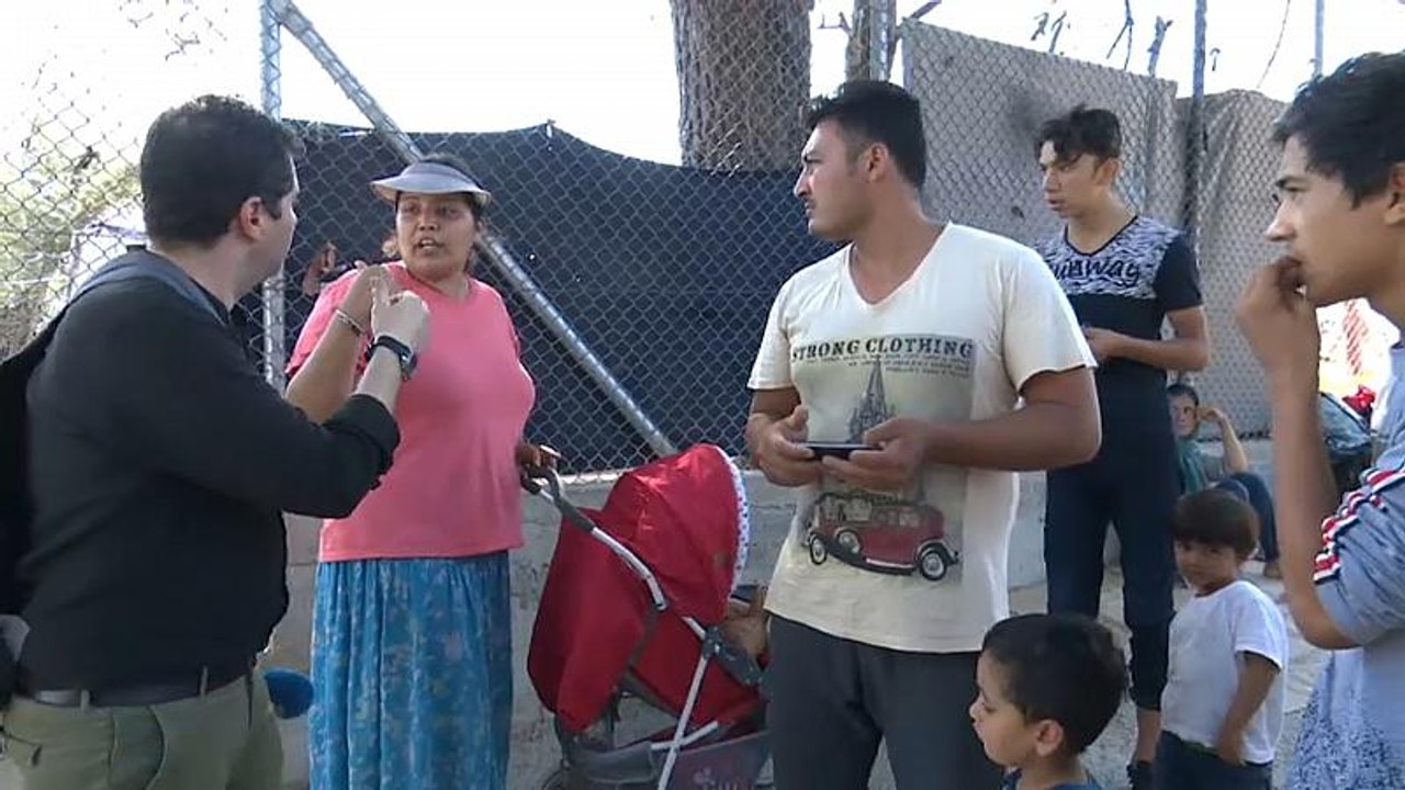 Fomos conhecer um dos muitos dramas familiares de migrantes em Lesbos