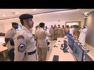 حاكم الشارقة يفتتح المبنى الجديد للإدارة العامة للحرس الأميري في قصر البديع العامر