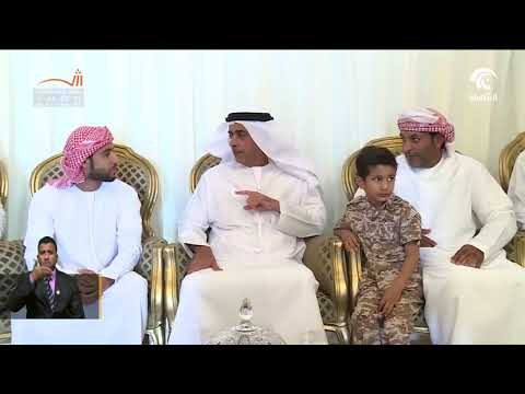 سيف بن زايد يقدم واجب العزاء في الشهيد سعيد الكعبي