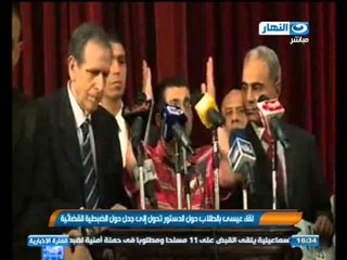 اخبار النهار : عيسى - رفضت التعليق على قرار الضبطية القضائية