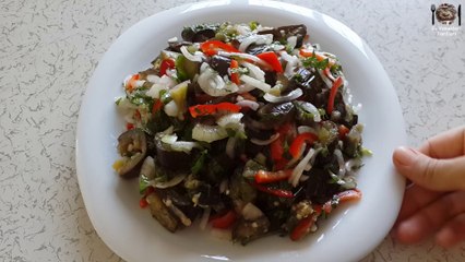 Patlıcan Salatası Tarifi - Ev Yemekleri Tarifleri