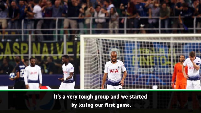Mood in Spurs dressing was low after Inter defeat - Lamela