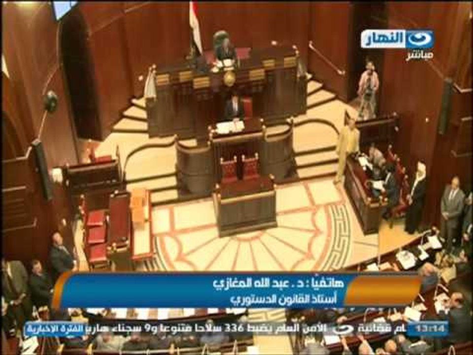 نشرة الاخبار:  النور -- اصدار اعلان دستورى لكتابة دستور جديد مخالف لخارطة الطريق